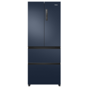 海尔（Haier）冰箱412升双开门四门多门家用法式一级能效双变频风冷无霜超薄嵌入式净味保鲜独立母婴旗舰冰箱 412L+DEO净味+母婴专储空间+智能WiFi