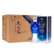 京东百亿补贴：YANGHE 洋河 蓝色经典 天之蓝 浓香型绵柔白酒 42度520ml*6瓶整箱