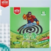 居安无敌 POWER CONQUER  蚊香   艾草清香   10单盘 1盒装