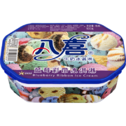 八喜冰淇淋蓝莓彩带冰淇淋500g*2件
