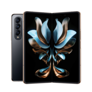 三星 SAMSUNG 心系天下 W23 非凡陶瓷 尊奢铰链 瑰丽边框 16GB+512GB 5G折叠手机 熠金黑 附S Pen