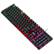 AOC 真机械手感键盘鼠标套装有线  KB121黑色/白色(彩光/蓝光版)