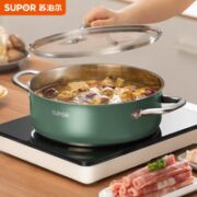 SUPOR 苏泊尔 ET28AAS04-G 火锅 28cm 绿色
