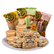 京东百亿补贴：徐福记 小丸煎饼饼干 混合口味500g