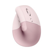 罗技（Logitech） Lift 人体工学垂直鼠标 无线蓝牙办公鼠标 轻音中小手型立式男女通用 lift 粉色