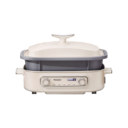 再降价、PLUS会员、需抢券：Panasonic 松下  NF-MP400 多功能料理锅 鸳鸯锅