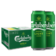 概率券:嘉士伯（Carlsberg）啤酒 特醇 500ml*18罐 整箱装