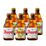 概率券：Duvel 督威 黄金+三花精酿啤酒组合装 330ml*6瓶 比利时原瓶进口