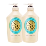 日本进口可悠然美肌沐浴露沐浴乳沐浴液恬静量贩550ml*2家庭装