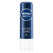 妮维雅（NIVEA）润唇膏女士男士唇膏补水保湿护唇膏唇部打底滋润口油干裂嘴唇 男士型润唇膏4.8g（无色）