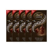 Lindt 瑞士莲 Lindor系列 特浓块装巧克力100g*5片