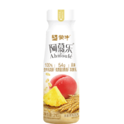 蒙牛酸奶 阿慕乐PET瓶210g 原味6瓶+燕麦混合味6瓶
