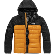 TheNorthFace北面羽绒服男户外保暖800蓬鹅绒连帽羽绒外套 4N9X AUV 黄色 XXL