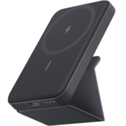 Anker 安克 苹果磁吸充电宝magsafe便携 无线充电宝苹果自带Type-C线适用iPhone 星际灰|带支架|超薄设计|赠C-C线