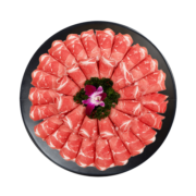 夏季牧场原切羔羊肉卷肉片500g 冷冻 国产内蒙羊肉片 锡盟火锅生鲜食材