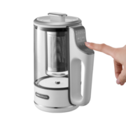 摩飞电器（Morphyrichards）养生壶 便携迷你煮茶器 烧水壶养生杯 小型办公室家用多功能煮茶壶热水壶 MR6086 典雅白