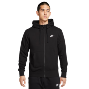 耐克（NIKE）男子全长拉链开襟连帽衫 SPORTSWEAR CLUB BV2649-010 M