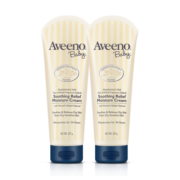 艾惟诺（Aveeno）婴儿润肤乳燕麦舒缓宝宝面霜乳液深层滋润舒缓柔嫩润肤乳227g*2