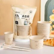 一户外露营餐具 3件套*10人份