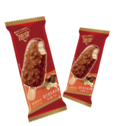 蒙牛 随变麦片脆皮口味冰淇淋70g*5支/盒  冰激凌雪糕