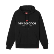 限S码：NEW BALANCE NB女款 连帽套头卫衣 AWT93597-BK S