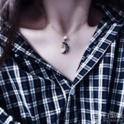 Swarovski 施华洛世奇 Symbolic系列 月牙造型项链 5489534