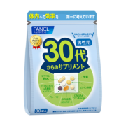 芳珂 FANCL 复合维生素 男性30代综合营养包 30日量 日本进口