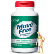 Move Free益节 氨糖维骨力 氨糖+钙+维生素D3+MSM缓痛因子+软骨素 高钙氨糖240粒