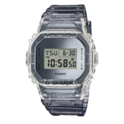 卡西欧casio手表G-SHOCK冰韧系列破冰行动透明灰防水运动男表 DW-5600SK-1