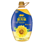 金龙鱼 食用油 原料欧洲进口 物理压榨 自然葵香 阳光葵花籽油4L（新老包装随机发货）