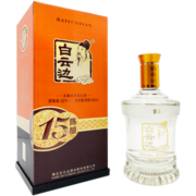 白云边 十五年陈酿 浓酱兼香型白酒 42度 450ml 礼盒装