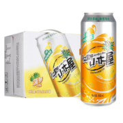 青岛啤酒（TsingTao） 菠萝啤 果啤 菠萝味 500ml*12听 整箱 菠萝啤