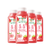 味全 每日C莓莓桃桃 300ml*4 100%果汁 冷藏果蔬汁饮料