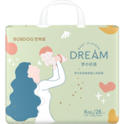 巴布豆（BOBDOG）梦初语婴儿学步裤尿不湿拉拉裤 XXXL28片/包