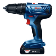 博世（BOSCH） GSB180-LI锂电充电式冲击钻18V手电钻五金电动工具钻孔螺丝刀 2.0Ah×2块电池+小黑侠附件套装