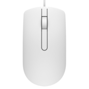 戴尔（DELL）MS116 鼠标有线  商务办公经典对称 有线鼠标 USB接口 即插即用 鼠标 （白色)