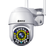 霸天安高清摄像头监控室外无线wifi家庭4g监控器家用手机远程360度无死角带夜视全景旋转农村户外 【WIFI版】2K超清+10倍放大+64G高速卡