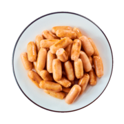 姐妹厨房 大成德式口口肠原味 1kg 优级热狗烤肠 空气炸锅 肠仔包原料