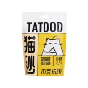 淘豆玩国混合豆腐猫砂除臭无尘豆腐砂可冲厕所TATDOD