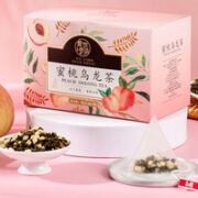 爱饮思谈 水蜜桃乌龙茶 20包