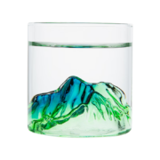 雅集 日式观山杯 千里江山茶杯 170ml*3件