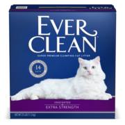 铂钻（EverClean）蓝标猫砂 进口宠物猫厕所无尘幼猫结团猫沙 活性炭低敏砂25磅 红标清香25磅