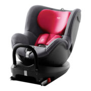 宝得适（BRITAX）儿童安全座椅0-4岁360度旋转正反调节isofix接口双面骑士II玫瑰粉