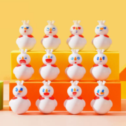 20点！蜜雪冰城 雪王 不倒翁盲盒 20个
