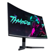 雷神（ThundeRobot） 电脑屏幕显示屏专业电竞显示器 游戏娱乐办公PS5 笔记本外接屏 27英寸/165Hz/1500R/配置1
