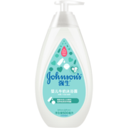 强生(Johnson)婴儿多肽牛奶沐浴露500ml 男女宝宝沐浴乳液全家共享