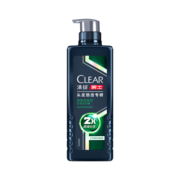 清扬（CLEAR）专研去屑头皮护理劲能瓶2倍控油型洗发水570g 劲爽控油蓬松洗头膏
