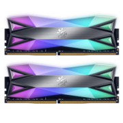 威刚XPG 龙耀 D60 16G（8G*2）DDR4 3600 电竞RGB内存条