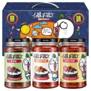 吉香居 暴下饭 爆味家族礼盒200g*3瓶