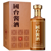国台优质酱酒 大曲坤沙纯酿固态53度酱香型白酒 国台酱酒500ml